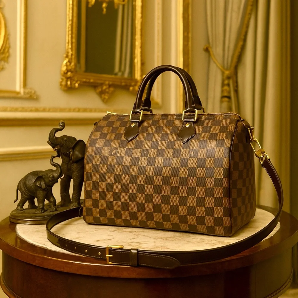 Louis Vuitton Speedy Bandoulière 30 – Damier Ebene Canvas - Picture 9 of 13